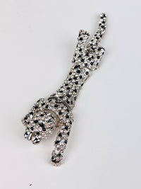 Vintage Leopard Shoulder Brooch