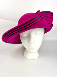 Vintage Sculptural Wool Hat by Adolfo II