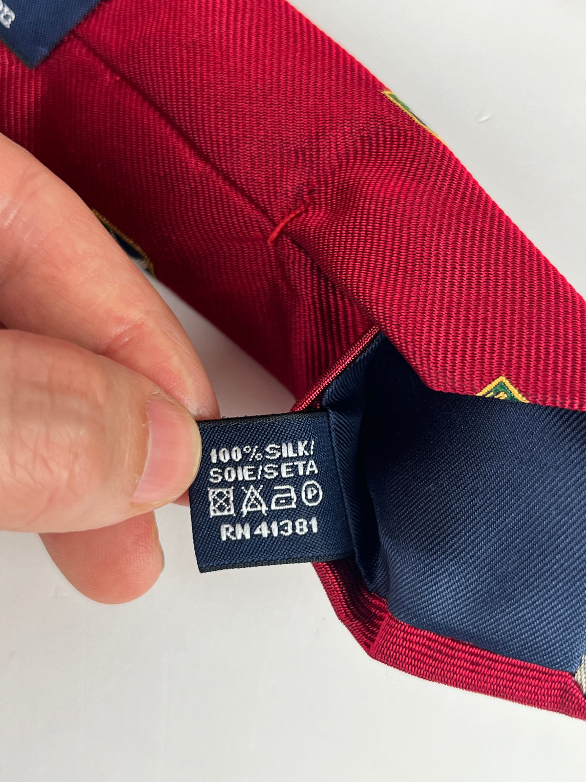 Vintage Polo by Ralph Lauren Silk Tie