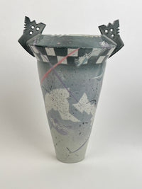 Postmodern Studio Pottery Vase