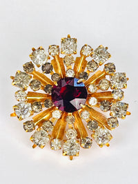 Vintage Rhinestone Brooch