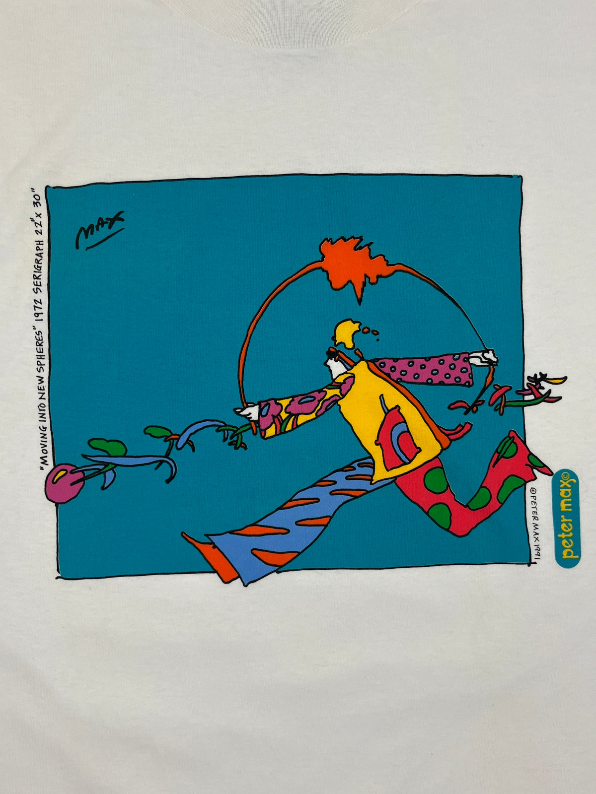 Moving into New Spheres by Peter Max (1972/1991) by Rénover