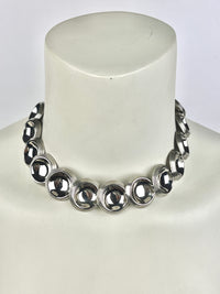 Vintage Modernist Disc Necklace