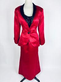 Vintage Bob Mackie Beaded Evening Gown and Jacket