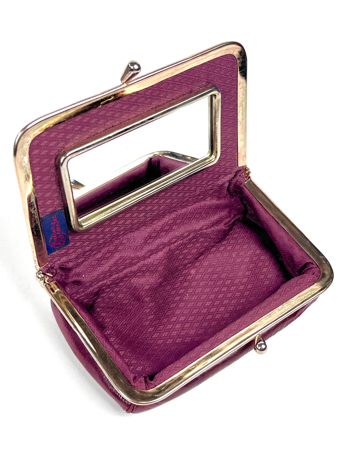 Vintage Eel Skin Makeup Case