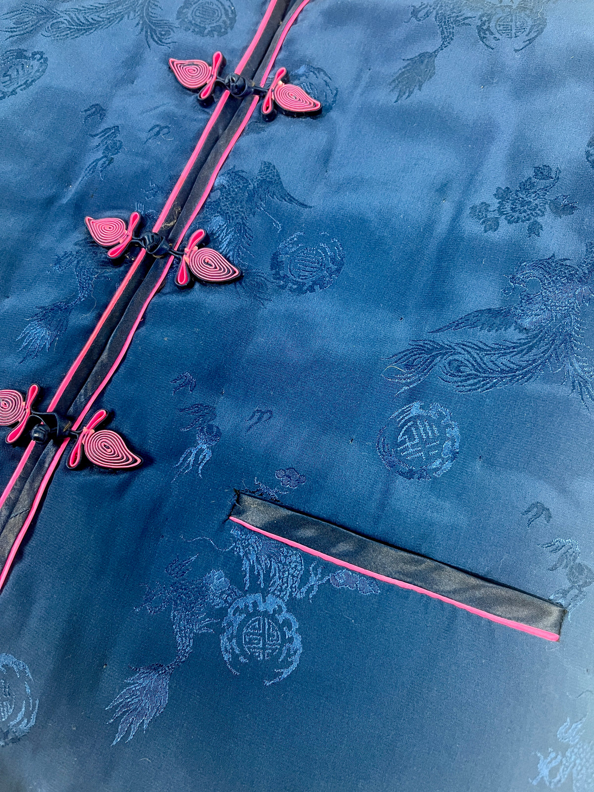 Vintage 1960s Silk Kid’s Jacket