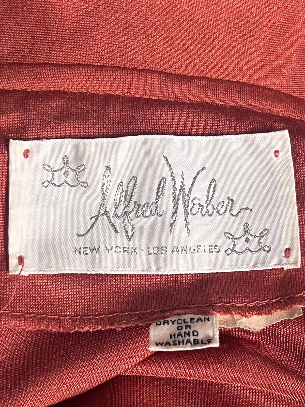 Vintage 70s Alfred Weber Jumpsuit