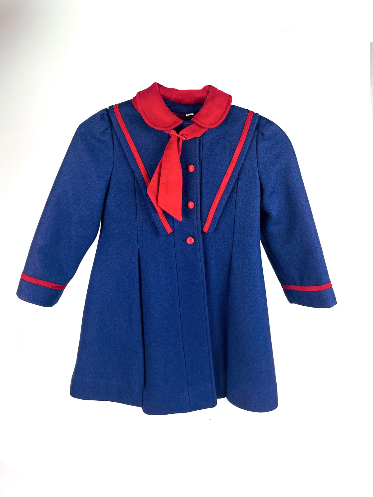 Vintage 1970s Rothschild Wool Girl’s Coat & Matching Hat