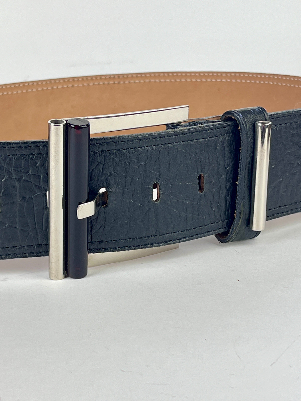 Vintage Leather Belt by Streets Ahead