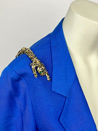 Vintage Tiger Shoulder Brooch