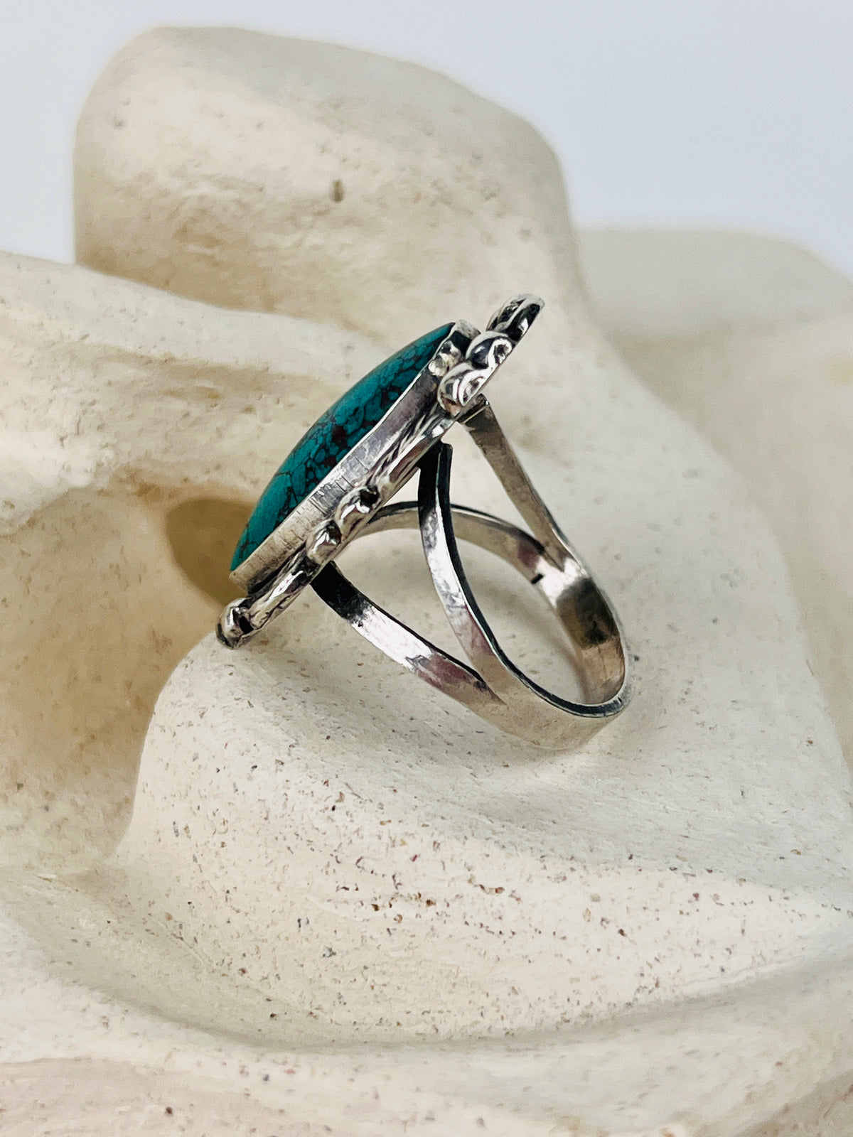 Vintage Turquoise Sterling Ring