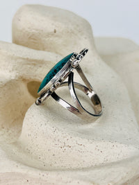 Vintage Turquoise Sterling Ring