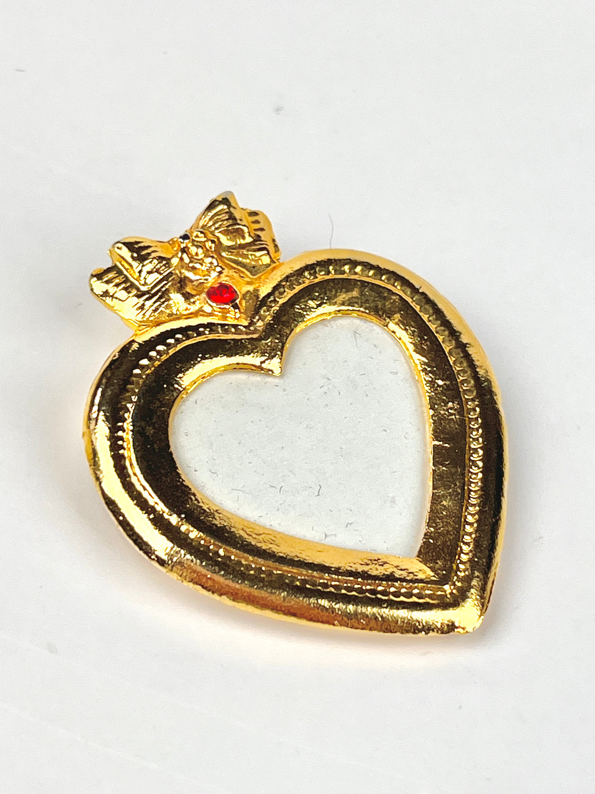 Vintage Gold-Plated Picture Frame Brooch