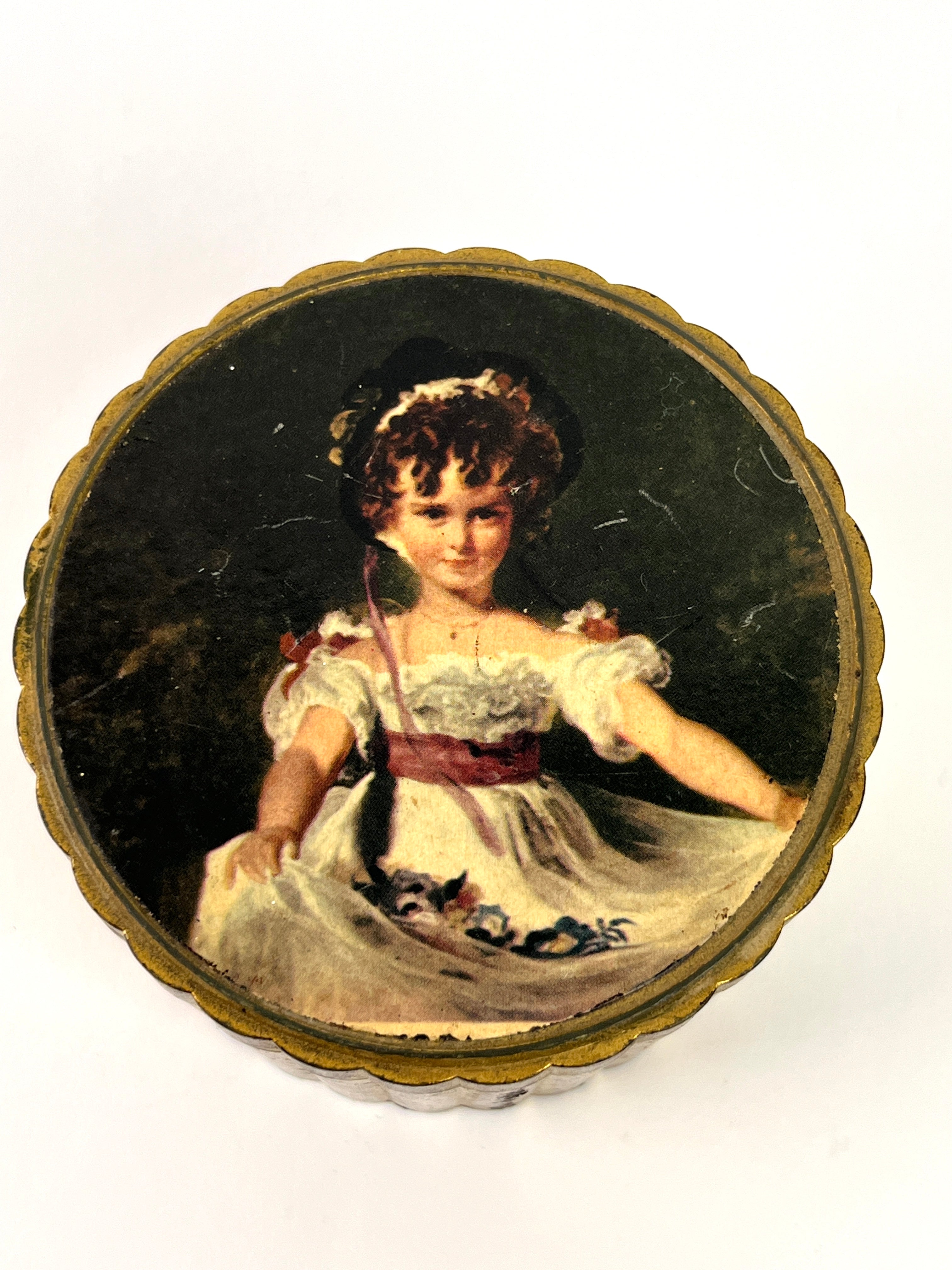 Vintage Italian Florentine Wood Coasters in Box, 7pc – Dovetail