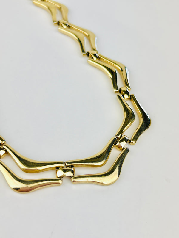 Vintage Gold Tone Necklace