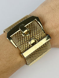 Vintage Metal Mesh Belt Bracelet