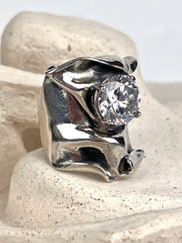 Vintage Modernist Sterling Ring