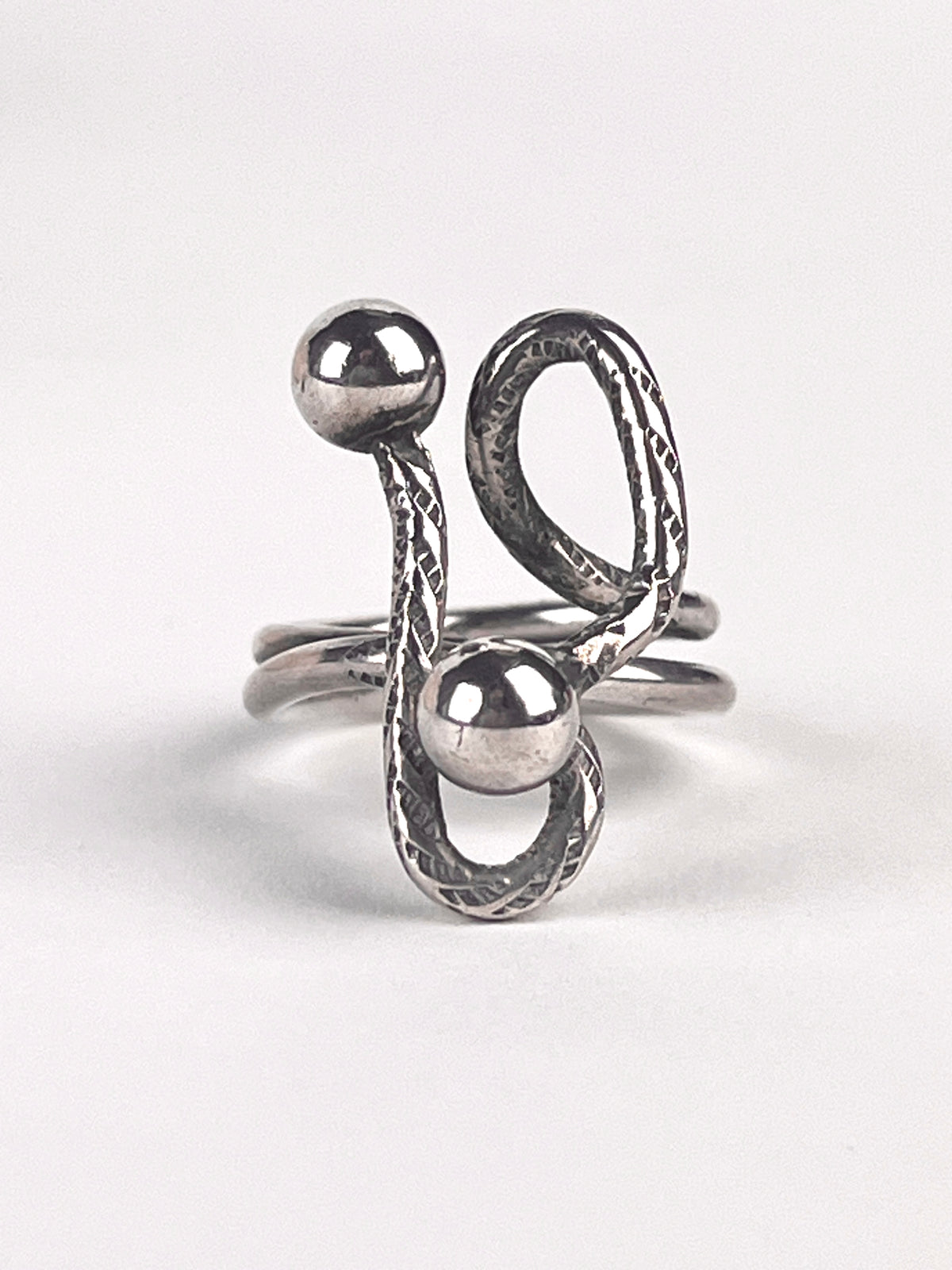 Vintage Modernist Sterling Ring