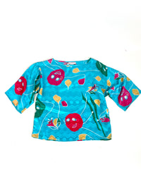 Vintage Abstract Silk 2-Piece Set