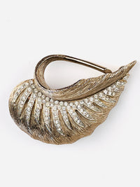 Vintage 1960s Rhinestone Brooch