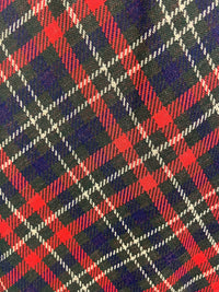 Vintage Plaid Maxi Skirt