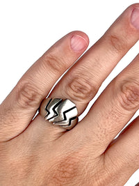 Vintage Sterling Chateau d’Argent Dome Ring