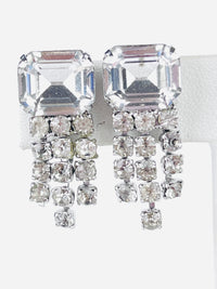 Vintage Rhinestone Earrings