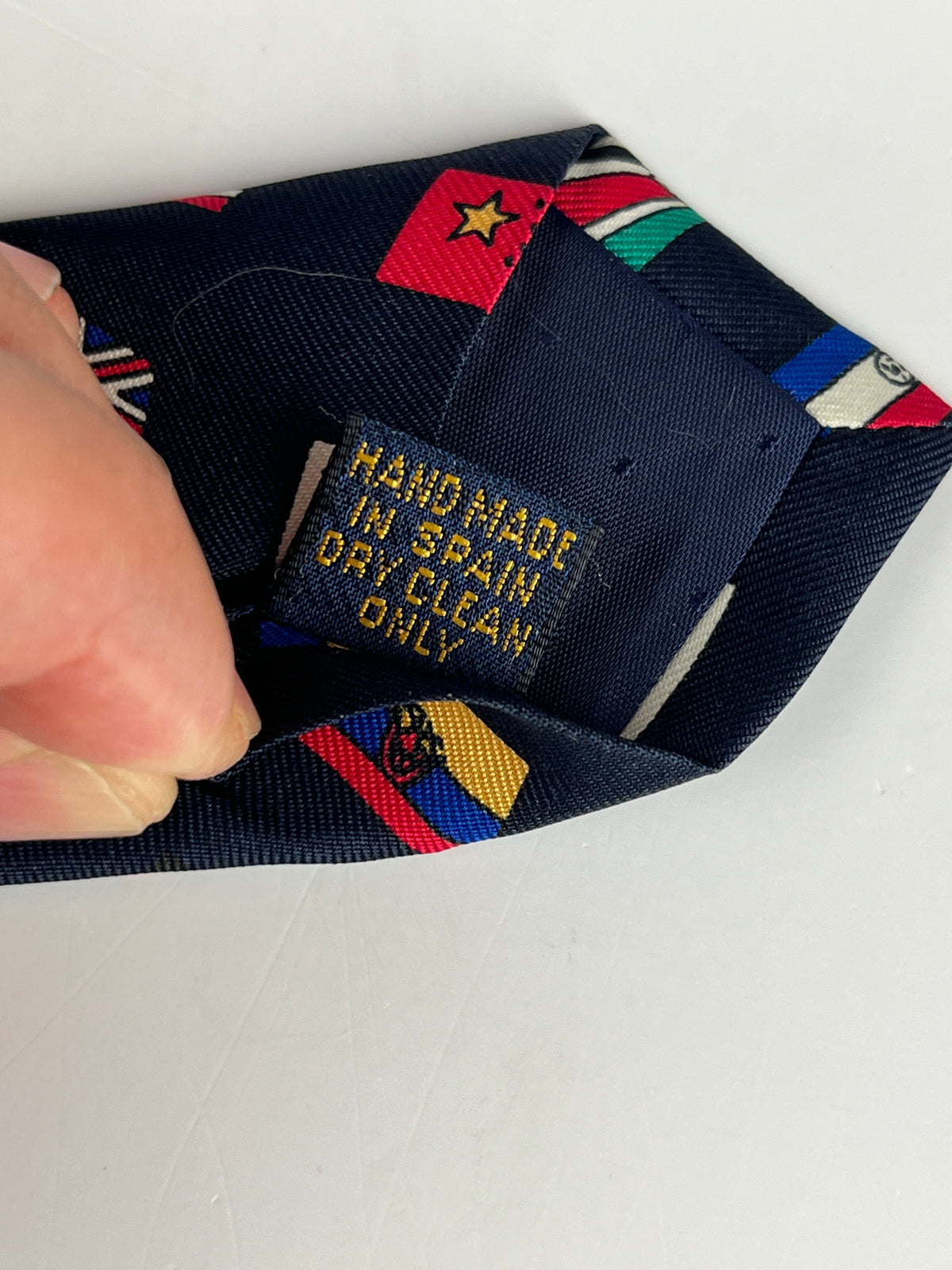 Rare Vintage Scully & Scully Silk Tie
