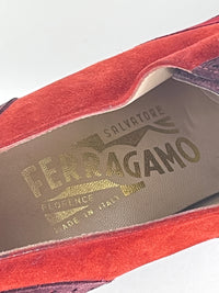 Vintage Salvatore Ferragamo Suede Shoes