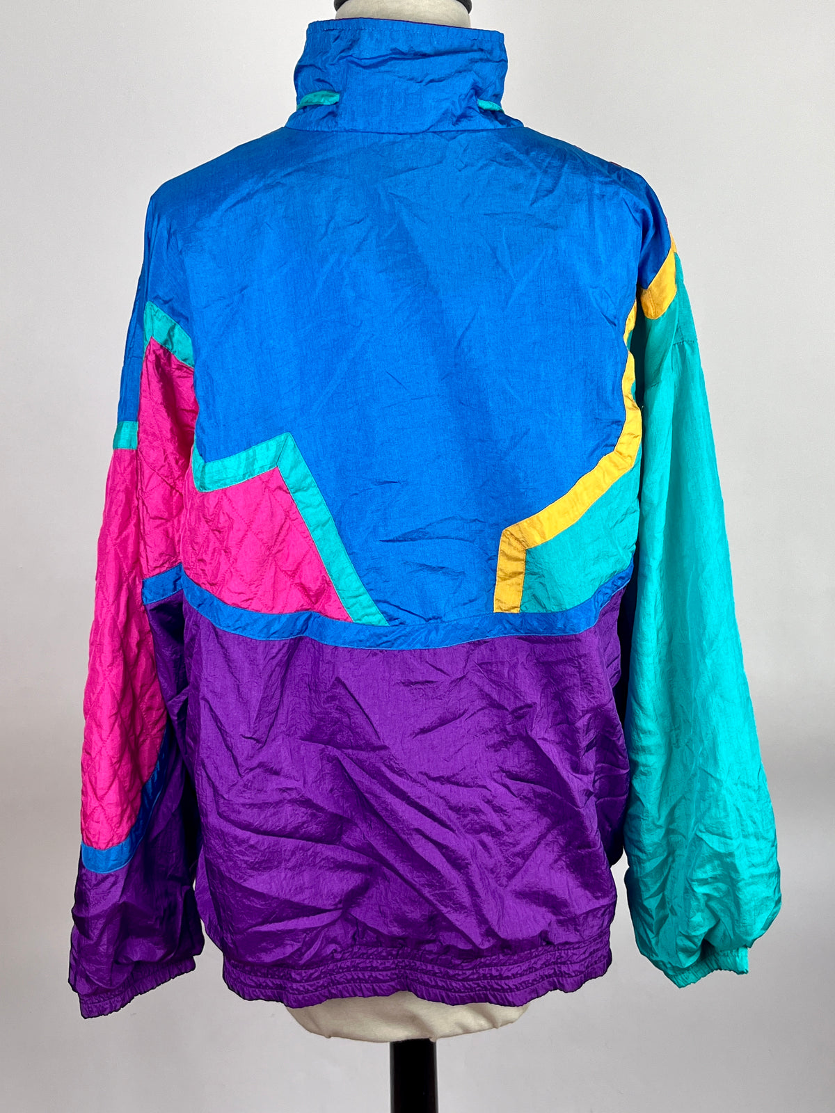 Vintage Colorblock Windbreaker Jacket – Dovetail