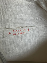 Vintage White Faceted Cabochon Bag