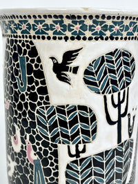 Mid-20th Century Ceramic Umbrella Stand