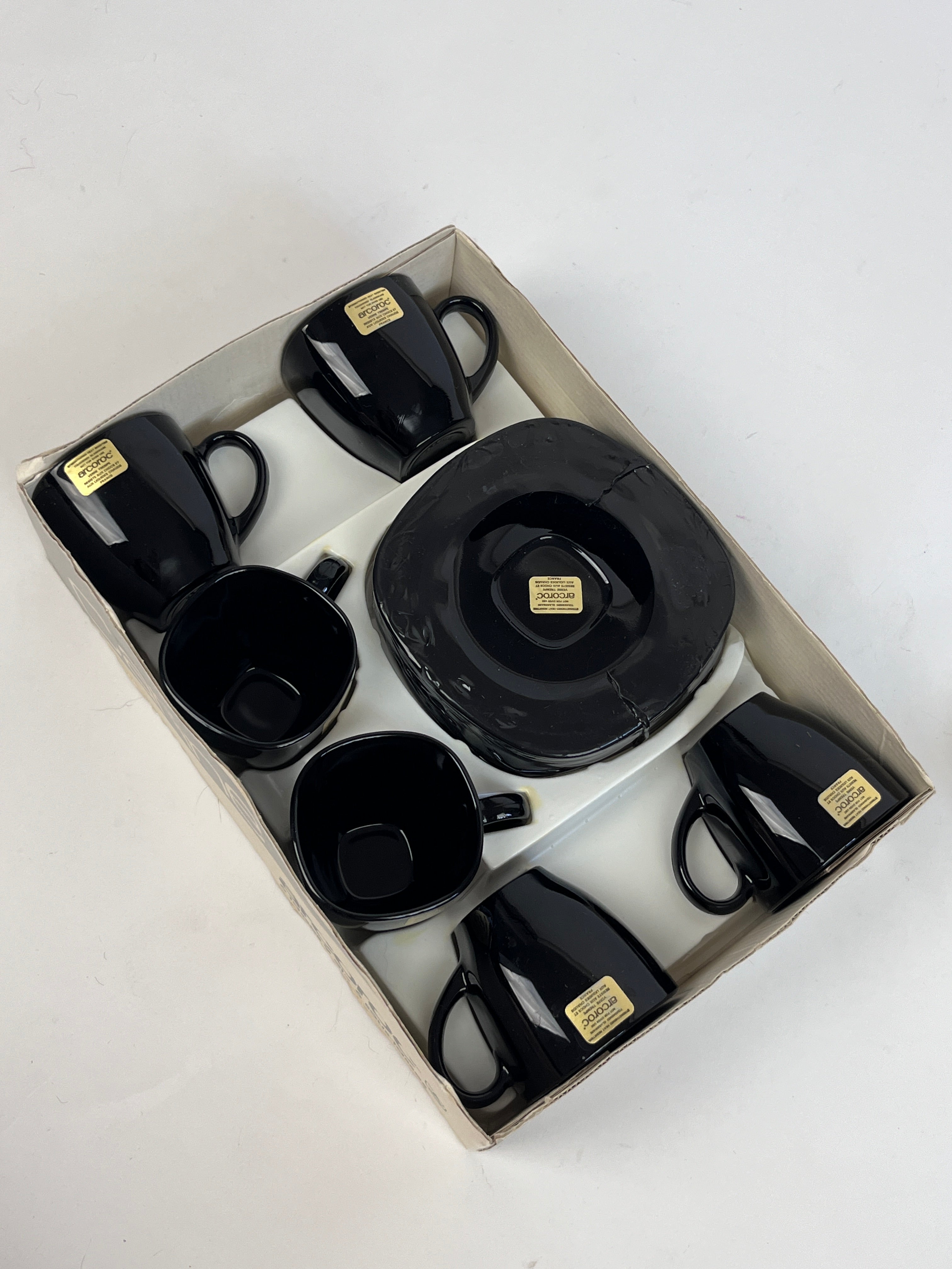 Vintage Glass French Demitasse Set, 6pc – Dovetail