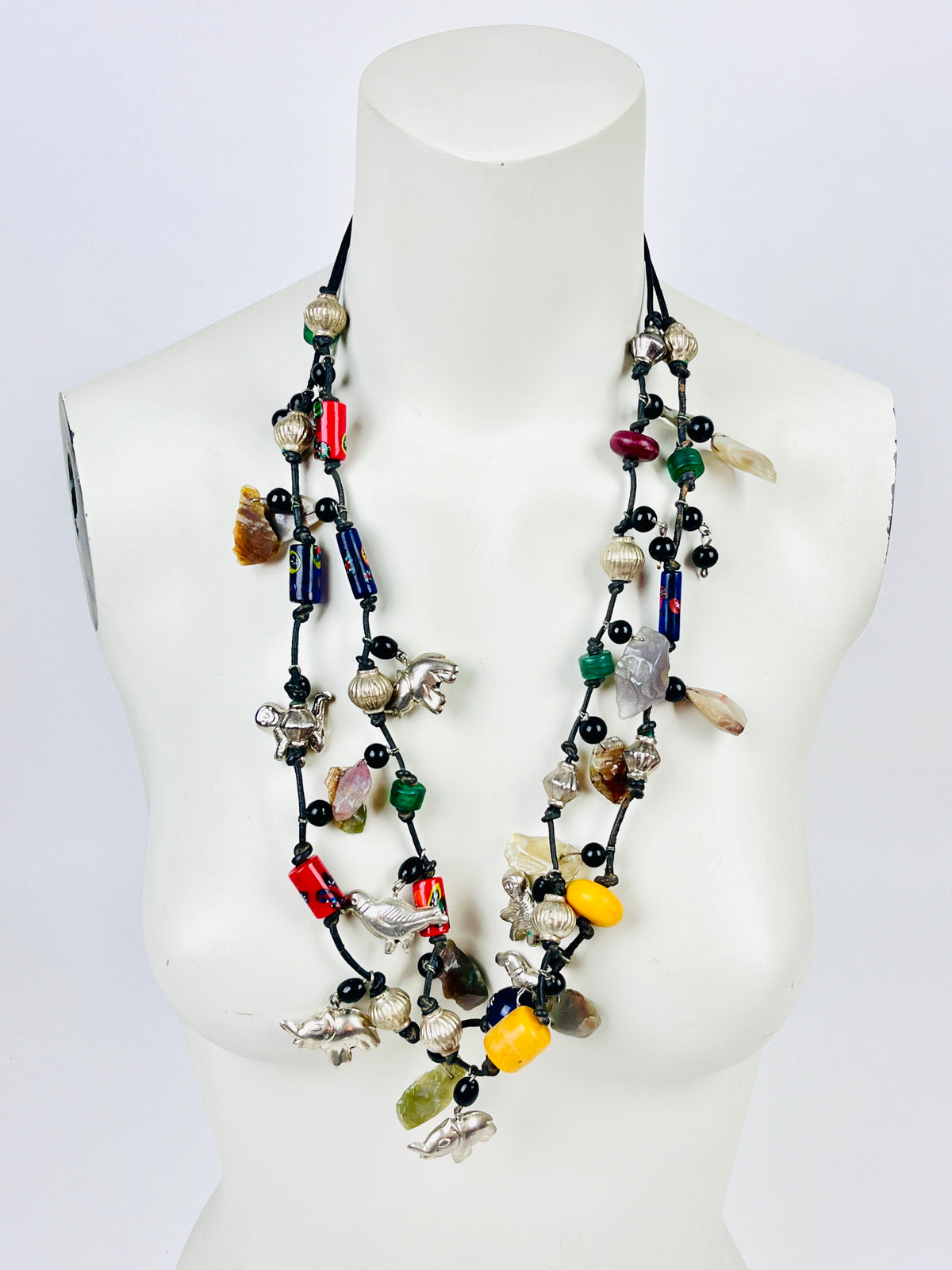 Vintage Trade Beads Necklace
