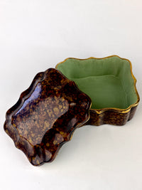 Vintage Italian Faux Tortoise Borghese Box