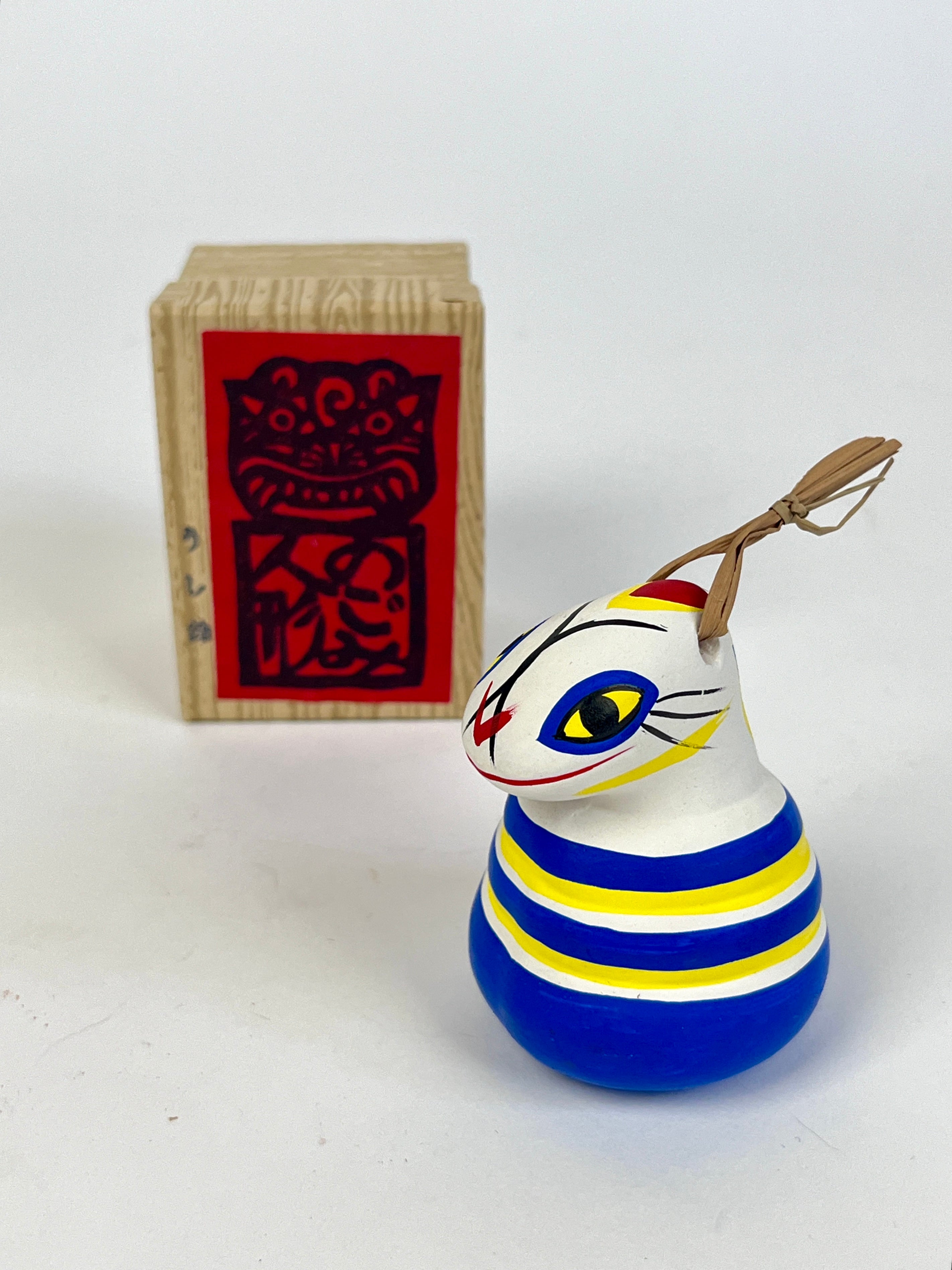 Vintage Japanese Zodiac Clay Bell - Snake – Dovetail
