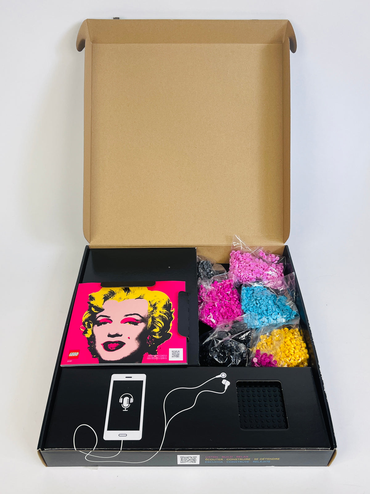 Lego Art Andy Warhol’s Marilyn Monroe