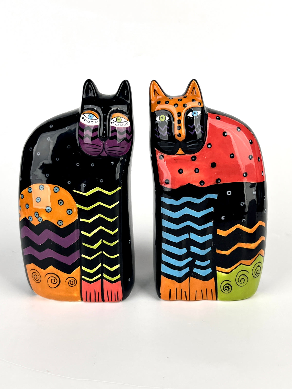 Vintage 90s Cat Salt & Pepper Shakers