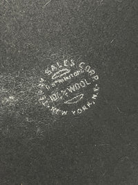 Vintage Pillbox Feather Hat