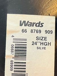 Vintage Wrought Iron Candle Holders & Snuffer, 3pc Set