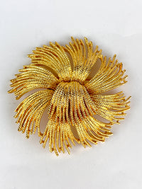 Vintage Gold Tone Monet Brooch