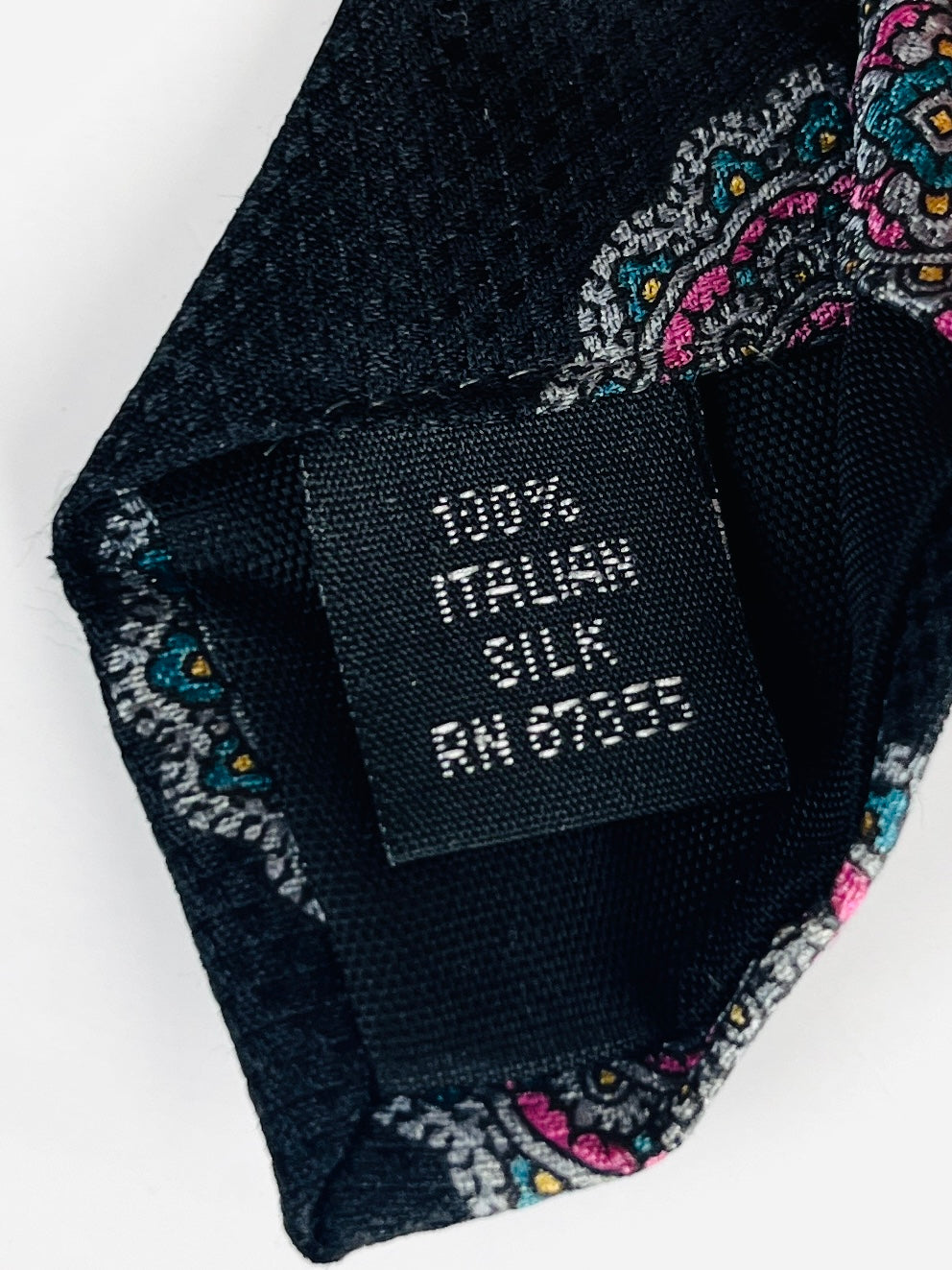 Vintage Handmade Silk Tie