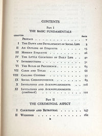 The New Book of Etiquette, 1940