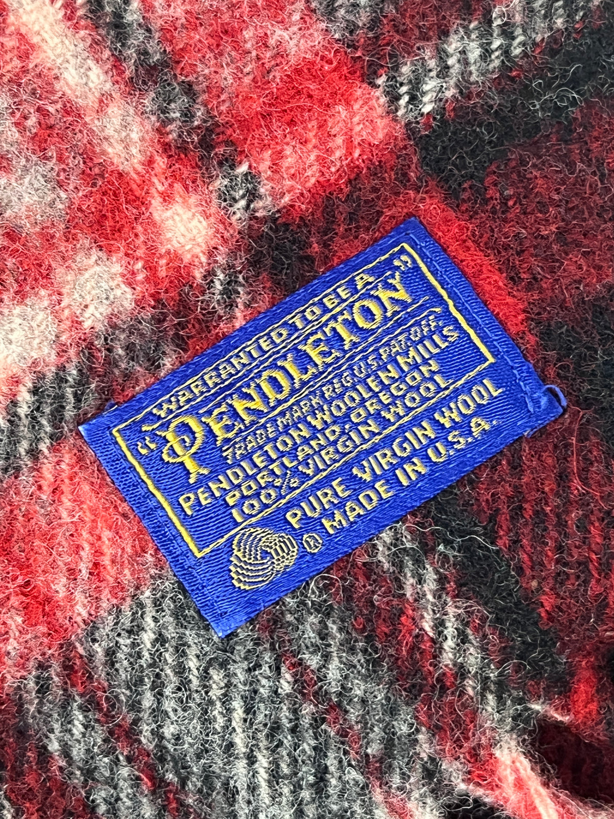 Vintage Pendleton Wool Blanket