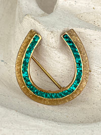 Vintage Horseshoe Brooch by Kramer