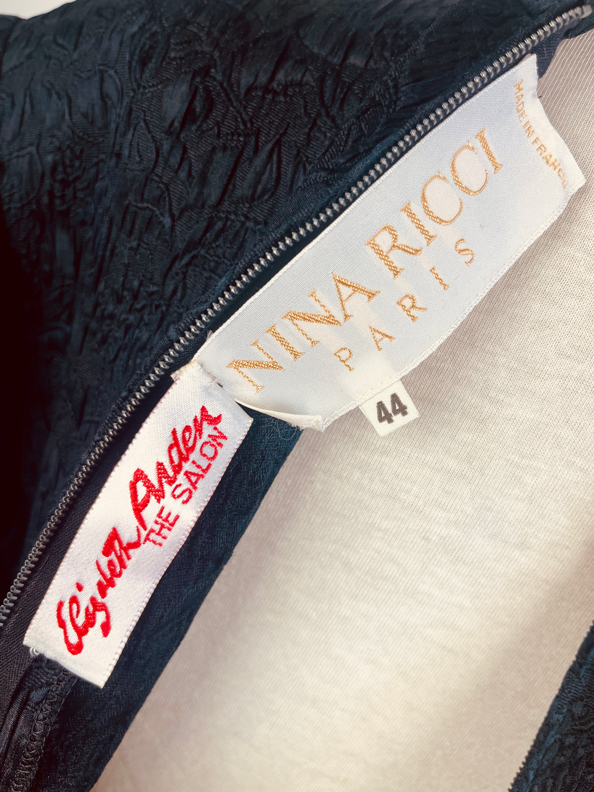 Vintage Nina Ricci Couture Dress