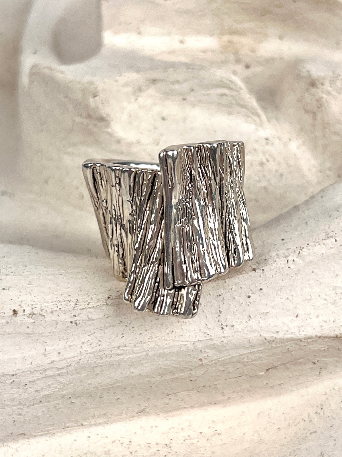 Vintage Modernist Sterling Ring