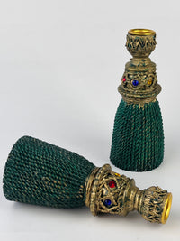 Vintage Hollywood Regency Tassel Candle Holders