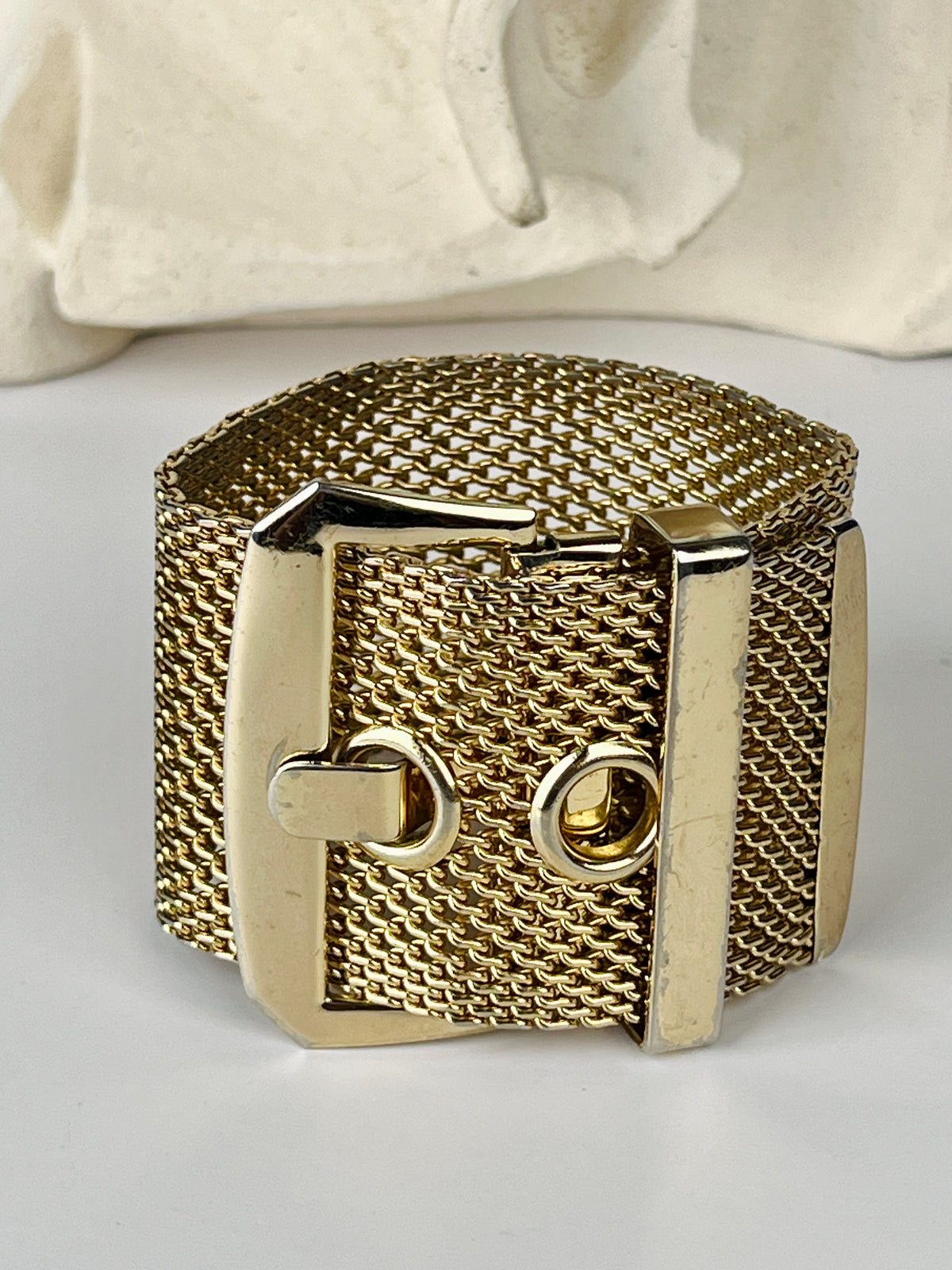 Vintage Metal Mesh Belt Bracelet