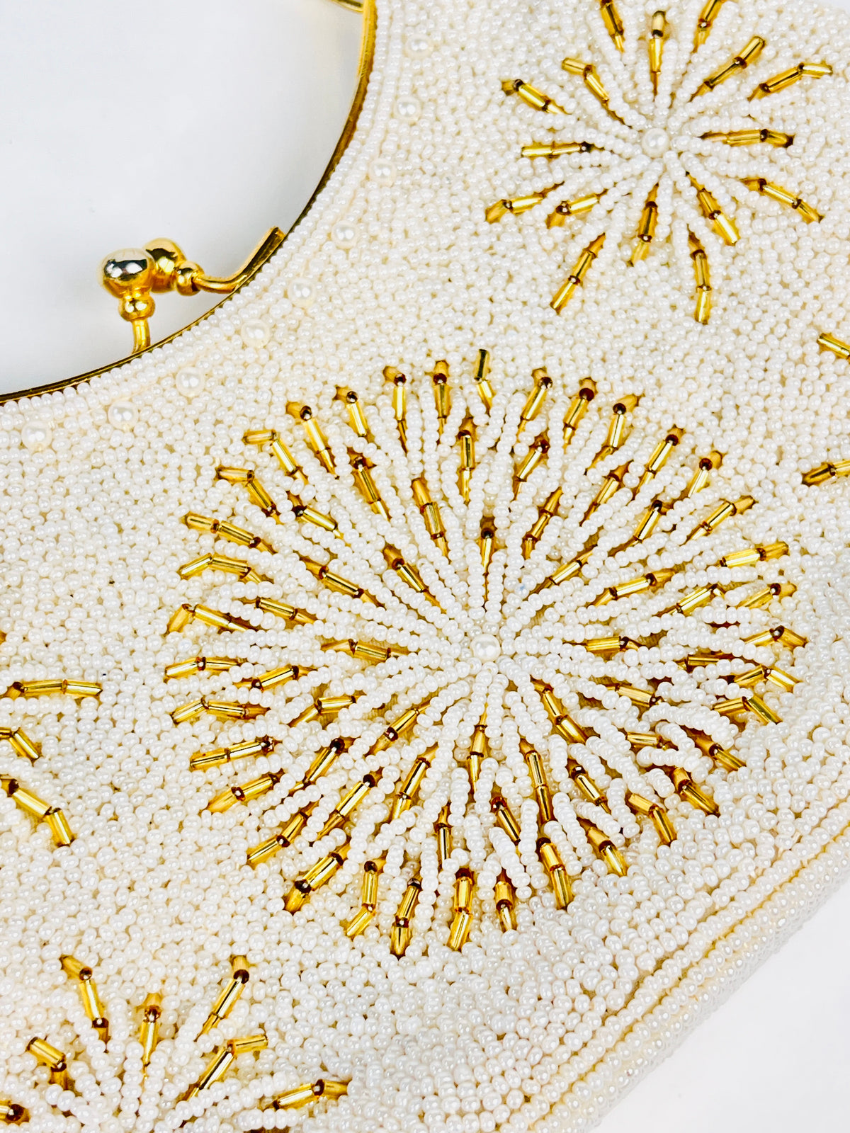 Vintage 1960s Beaded Handbag